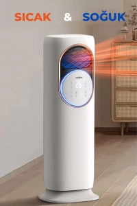 ROBO Uzaktan Kumandalı Hava Isıtıcı Soğutucu Nemlendirici UV Sterilizasyon Ünite 4'ü 1 Arada